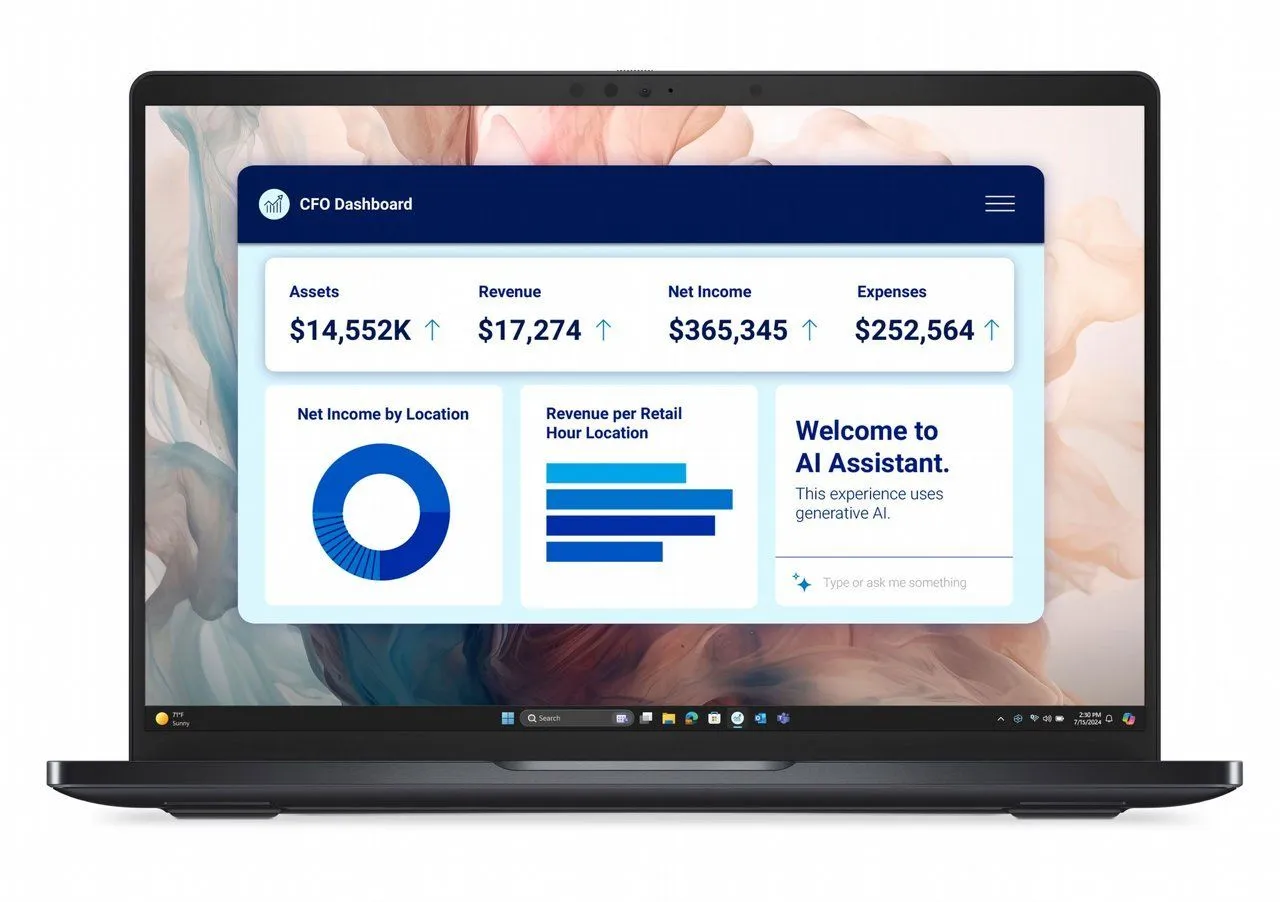 נייד דל Dell Pro 13 Premium PA13250 13.3" 2K Touch Intel® Core™ Ultra 7 268V/32GB/1TB NVME/WIN 11 PRO/3Y LT-RD33-16219
