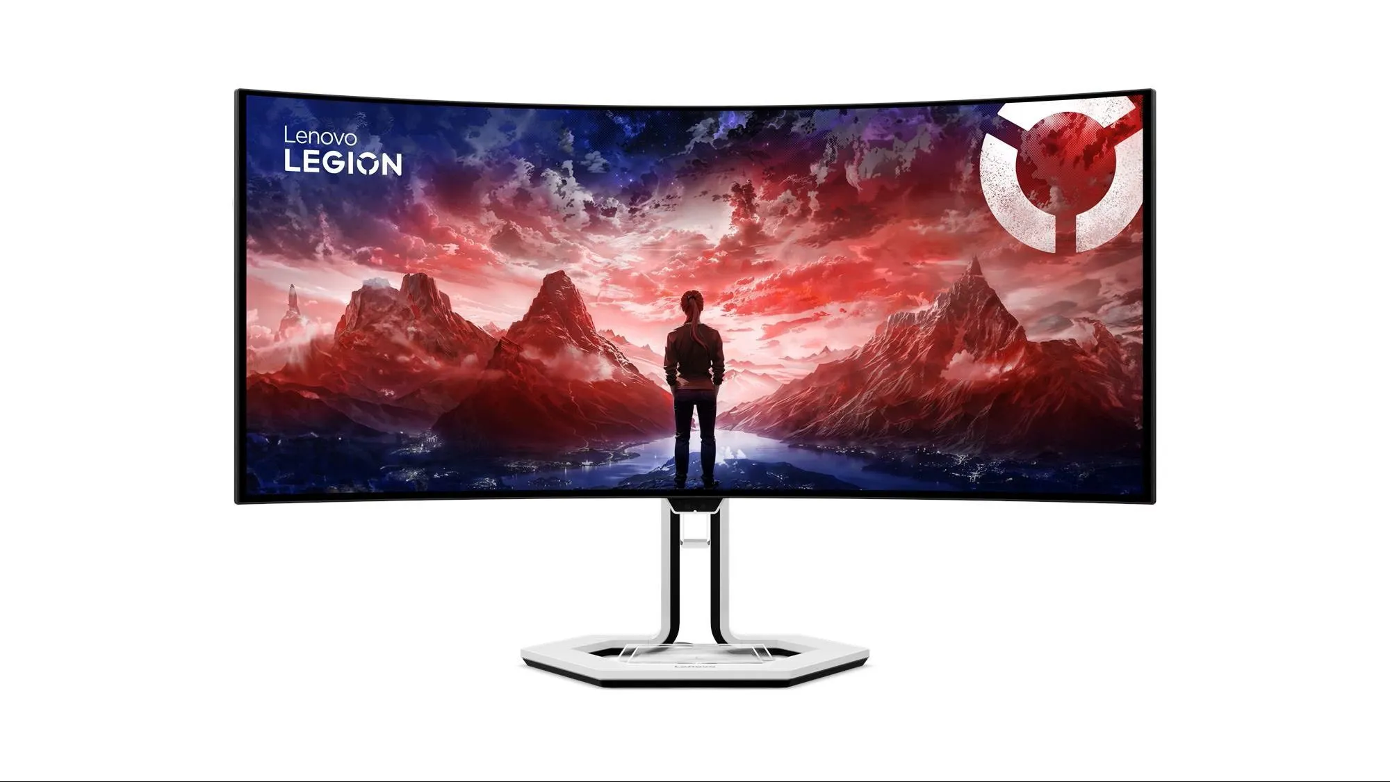 מסך גיימינג קעור כולל רמקולים מובנים 34 אינץ' Legion Pro 34WD-10 Monitor 67C9UAC1IS