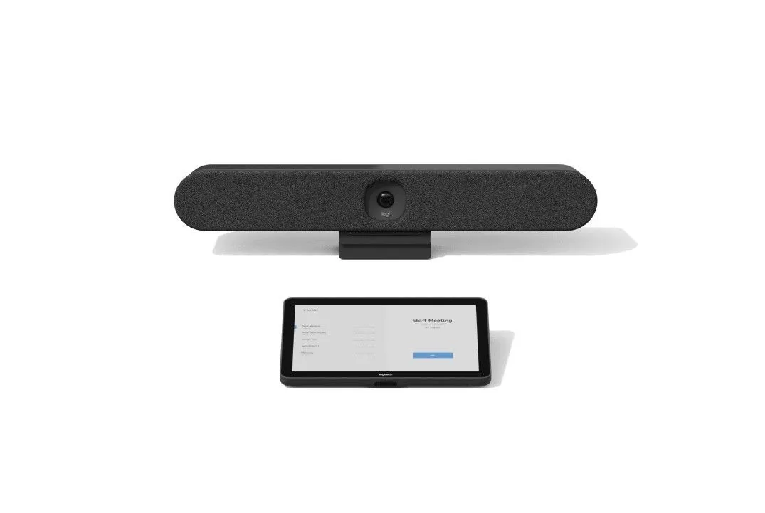 מערכת וידאו לחדרי ישיבות Logitech Rally Bar Huddle + Tap IP Graphite 99100-047-90
