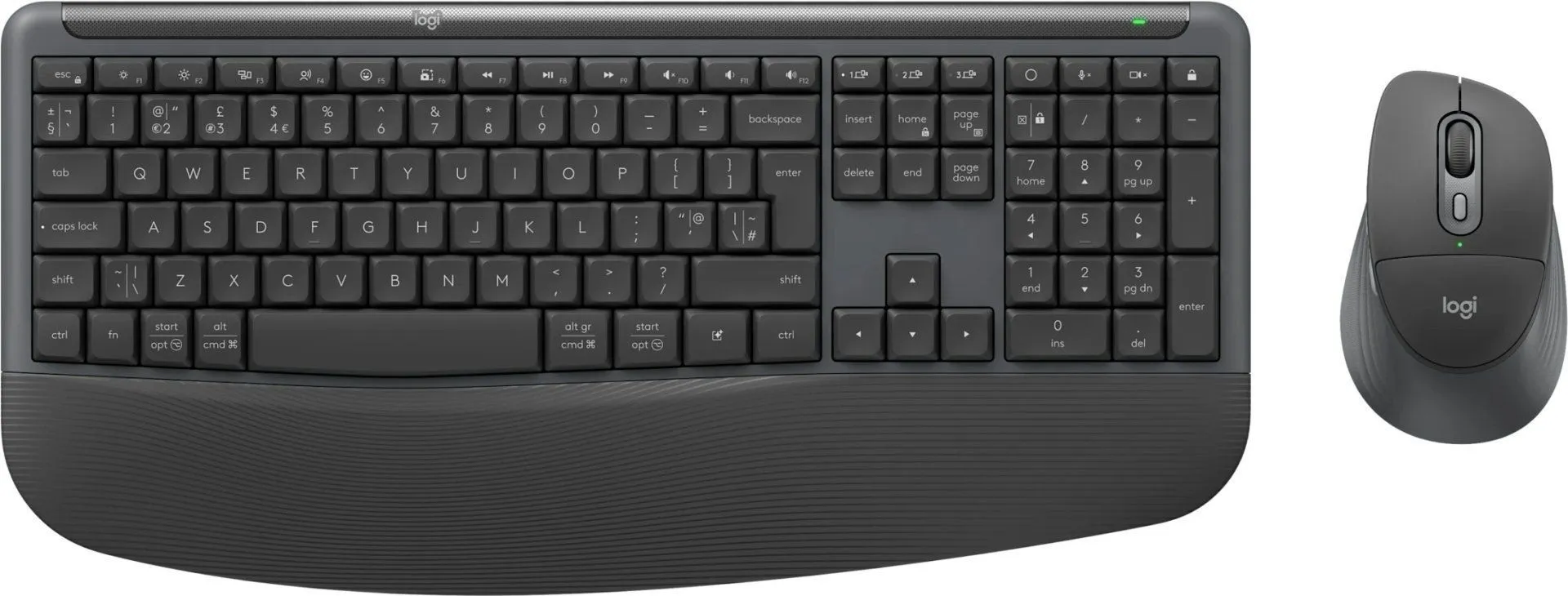 סט אלחוטי לוג'יטק Logitech Signature Comfort Plus Combo MK880 92001-403-80
